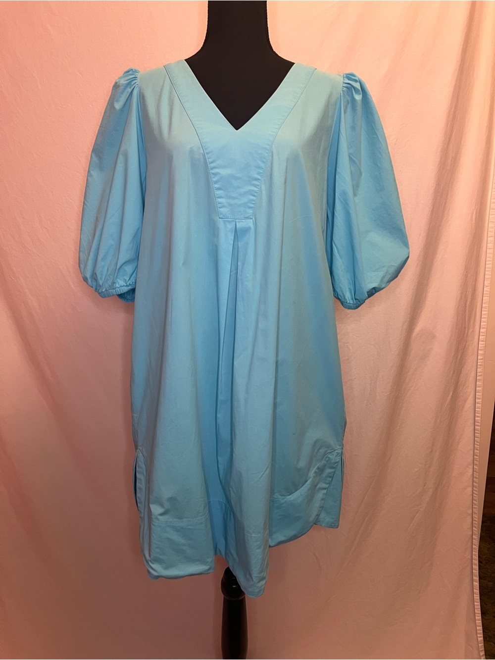 Cynthia Rowley Puff Sleeve Shift Dress